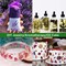 9 Bags Set Dried Flowers - Candle Making Soap Making DIY Natural Flowers-Lemon,Lily,Don't Forget Me,Lavender,Mint Leaf,Rose Petal, Red Rose,Globe Amaranth,Chrysanthemum.